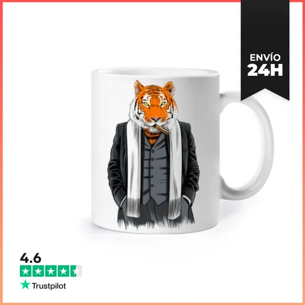 Taza Tigre Mafioso LaTostadora
