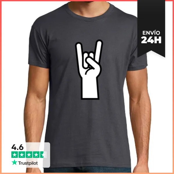 Camiseta Hombre Clásica Cuernos LaTostadora