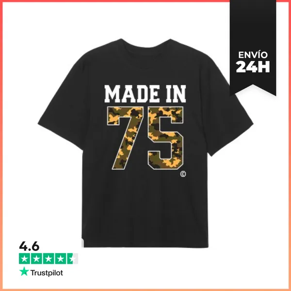 Camiseta Oversize Made In 75 LaTostadora
