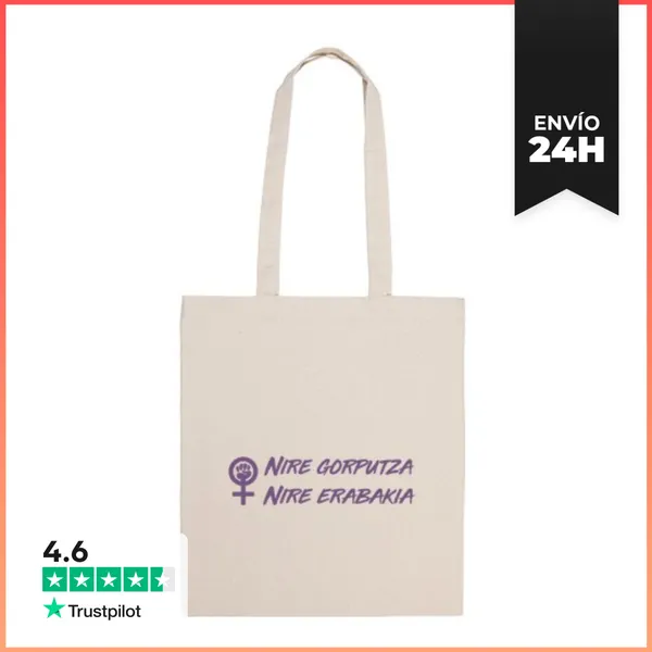 Bolsa De Tela Nire Gorputza, Nire Erabakia (morea) LaTostadora