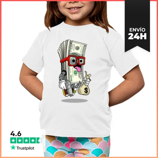 Camiseta Clásica Para Niños Regalo Divertido Para Amante Del Rap