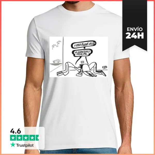 Camiseta Hombre Clásica Vivienda Alquiler Precario LaTostadora