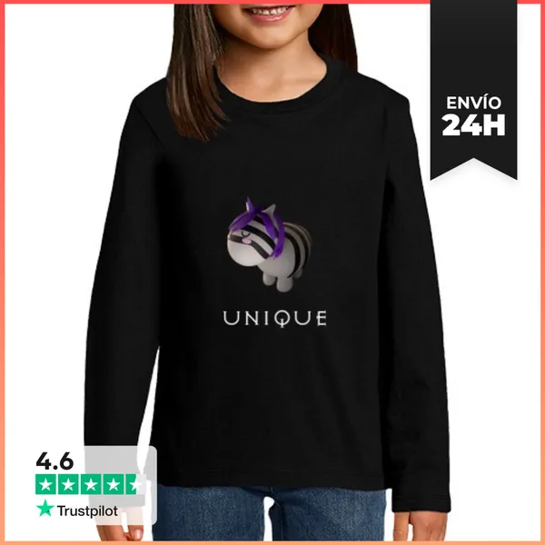 Camiseta Manga Larga Para Niños Diseño 4853842 LaTostadora