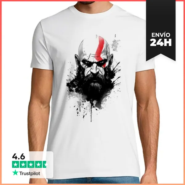 Camiseta Hombre Clásica The Marked Warrior LaTostadora