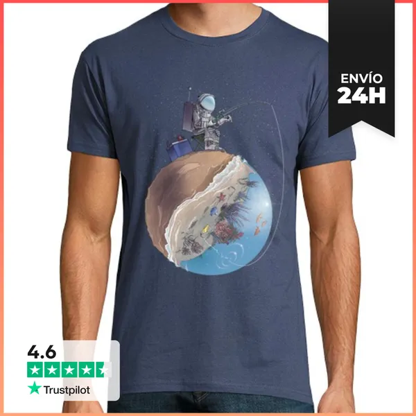 Camiseta Hombre Clásica Take It Fishey LaTostadora