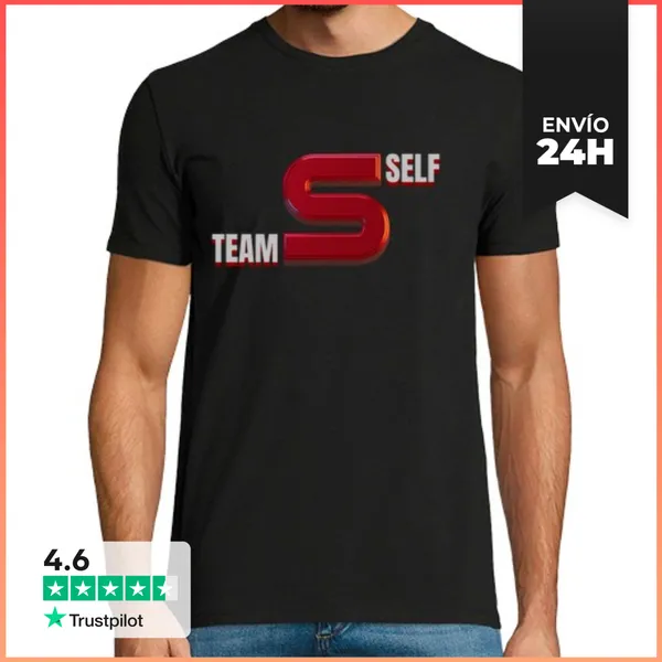 Camiseta Hombre Clásica Equipo De Sí Mismo LaTostadora