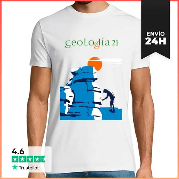 Camiseta Hombre Clásica Geolodía 21 LaTostadora