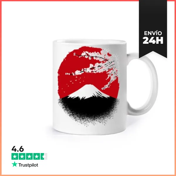 Taza Fujiyama Cerezo LaTostadora