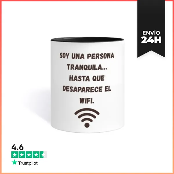 Taza De Colores Soy Una Persona Tranquila LaTostadora