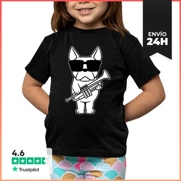 Camiseta Clásica Para Niños Trompetista Trompetista Músico De