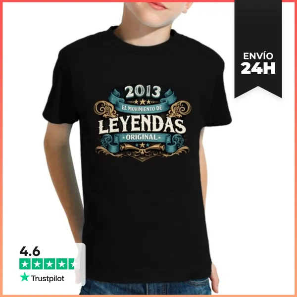 Camiseta Clásica Para Niños 2013 El Movimiento De Leyendas