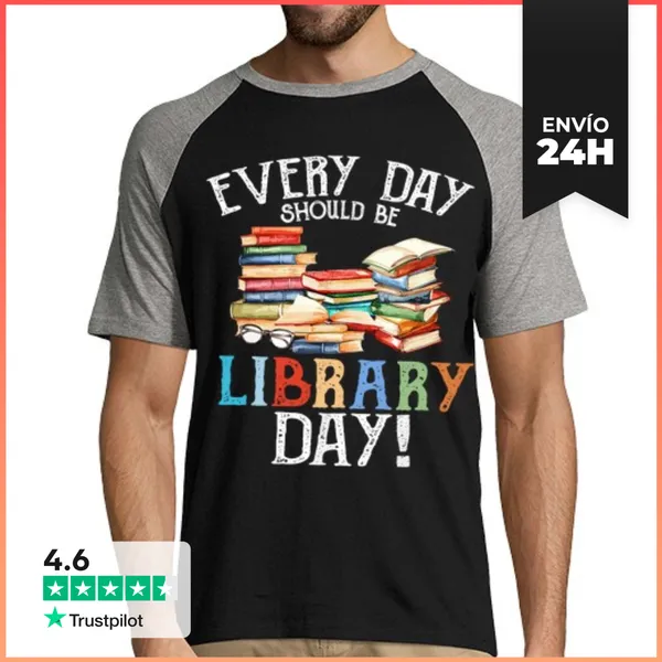 Camiseta Hombre, Estilo Béisbol Cada Día Debería Ser Día De