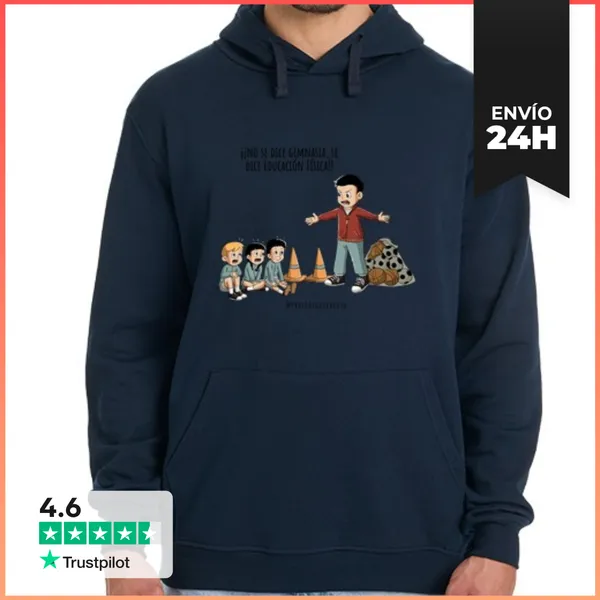 Sudadera Unisex Con Capucha Profesores De Educación Física