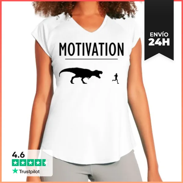 Camiseta Deportiva Mujer Motivation - Running LaTostadora