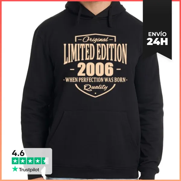 Sudadera Unisex Con Capucha Limited Edition 2006 LaTostadora