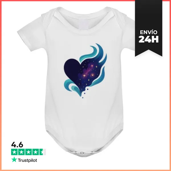 Body Bebé Amor - Amor - San Valentín - Corazón LaTostadora