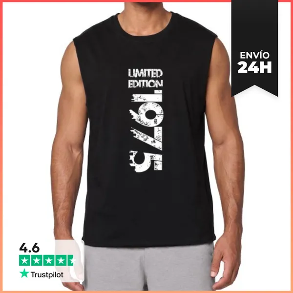 Camiseta Sin Mangas Edición Limitada 1975 LaTostadora