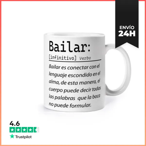 Taza Descripción De Bailar LaTostadora