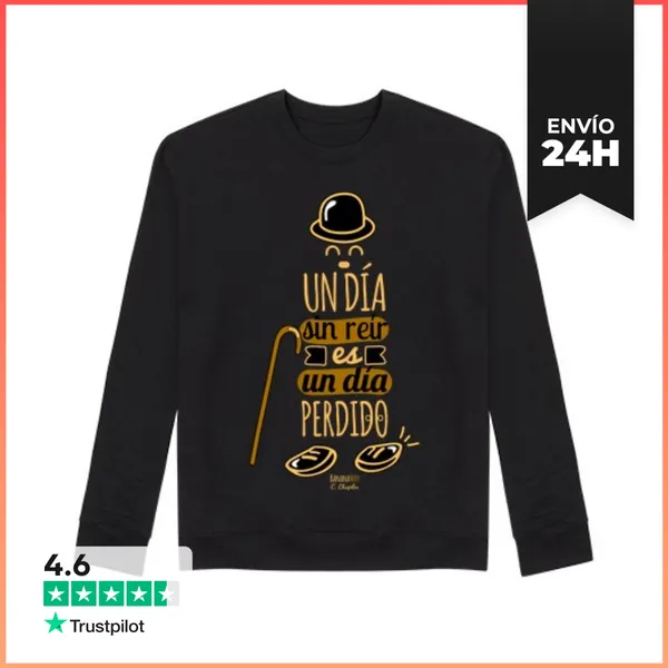 Sudadera Unisex Un Día Sin Reír LaTostadora
