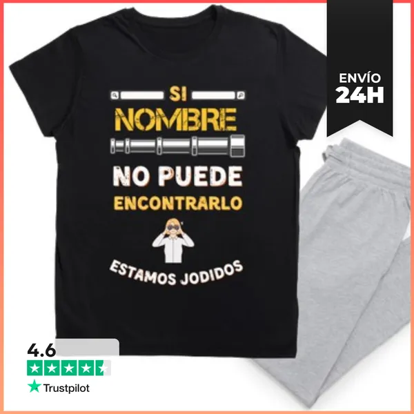 Pijama Si No Puede Encontrarlo Personalizado LaTostadora