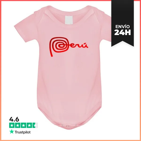 Body Bebé ROPA DE BEBE MARCA PERU ROSADO LaTostadora