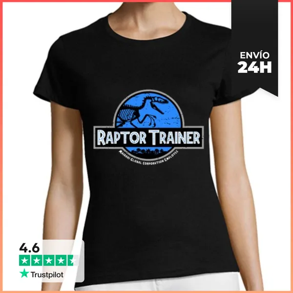 Camiseta Mujer Clásica Raptor Trainer LaTostadora