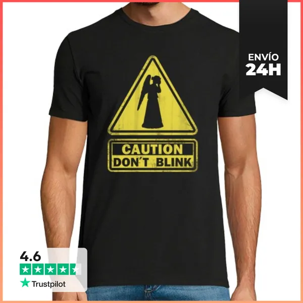Camiseta Hombre Clásica Don´t Blink LaTostadora