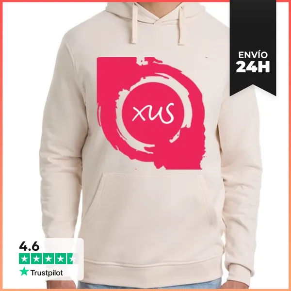 Sudadera Unisex Con Capucha XUS Fc LaTostadora