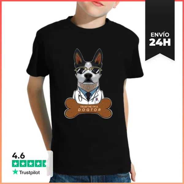 Camiseta Clásica Para Niños Confianza Veterinaria Del Perro Del