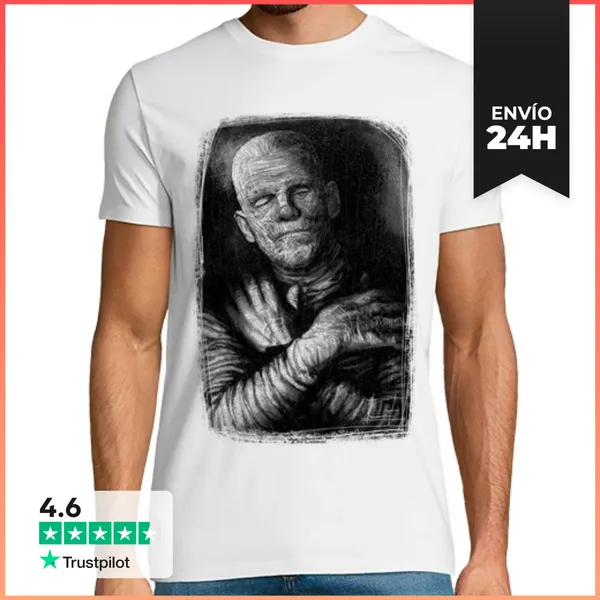 Camiseta Hombre Clásica La Momia LaTostadora