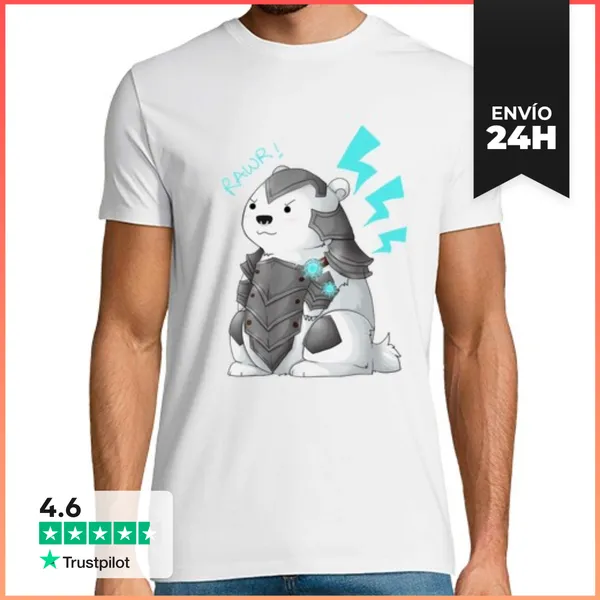 Camiseta Hombre Clásica Voliear - League Of Legends LaTostadora