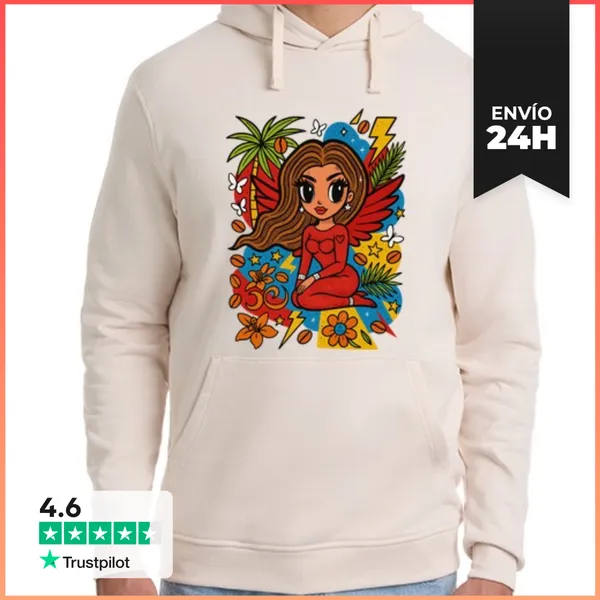 Sudadera Unisex Con Capucha Tropicoqueta LaTostadora