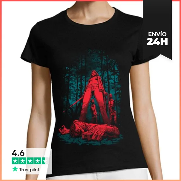 Camiseta Mujer Clásica Michonne LaTostadora