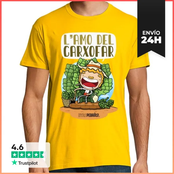 Camiseta Hombre Clásica Lamo Del Carxofar LaTostadora