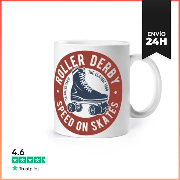 Taza Roller Derby LaTostadora