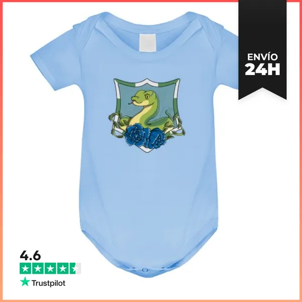 Body Bebé Casa Slytherin LaTostadora