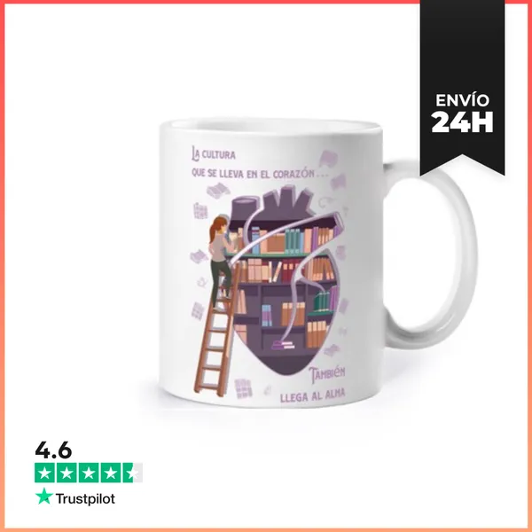 Taza Cultura Lectora LaTostadora
