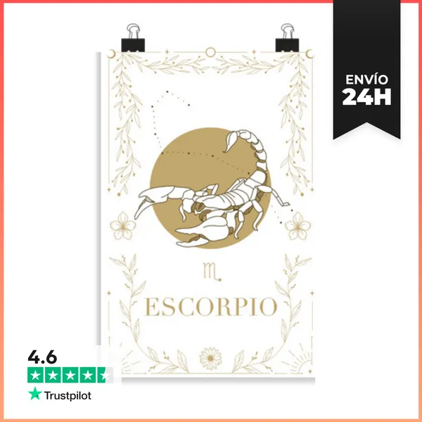 Póster Vertical Escorpio LaTostadora