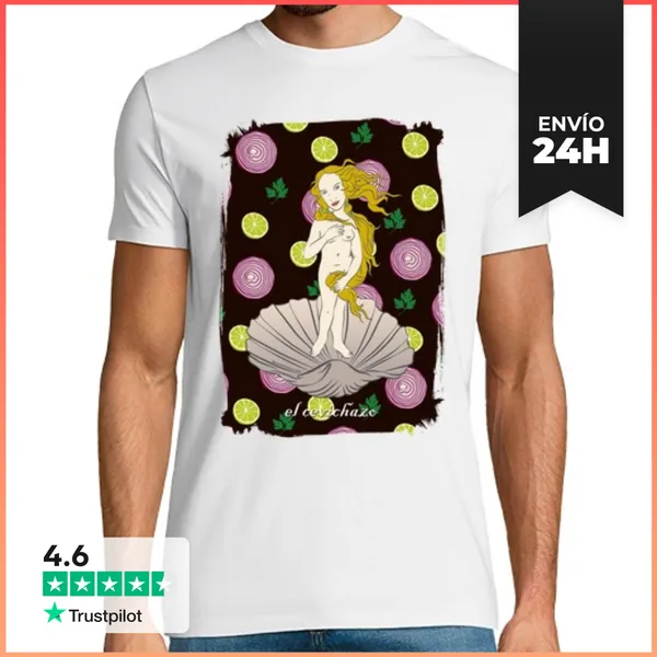 Camiseta Hombre Clásica El Cevichazo (él) LaTostadora