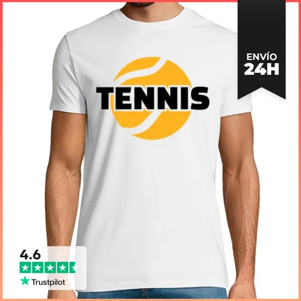 Camiseta Hombre Clásica Tenis LaTostadora