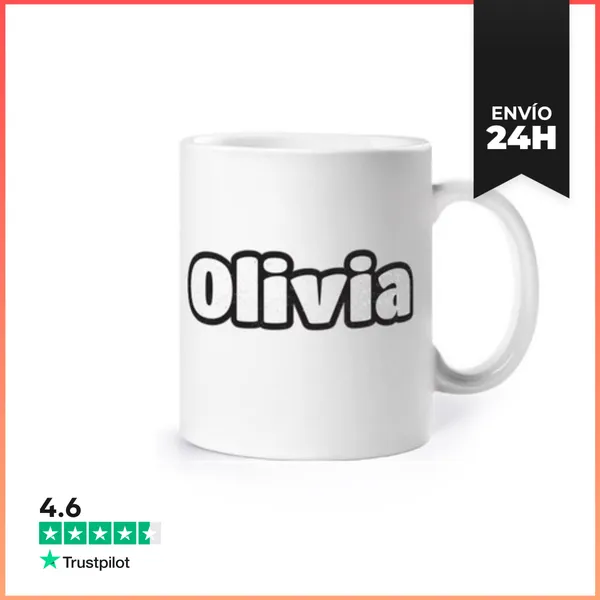 Taza Olivia - Mejores Nombres LaTostadora