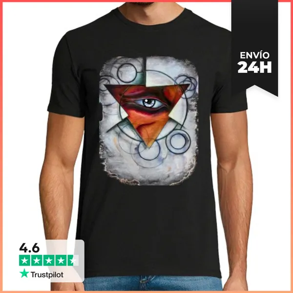 Camiseta Hombre Clásica Oculus Dei LaTostadora