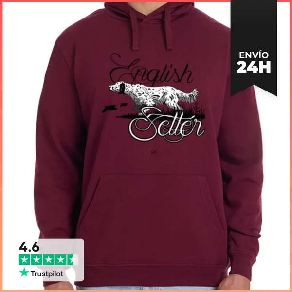 Sudadera Unisex Con Capucha Setter LaTostadora