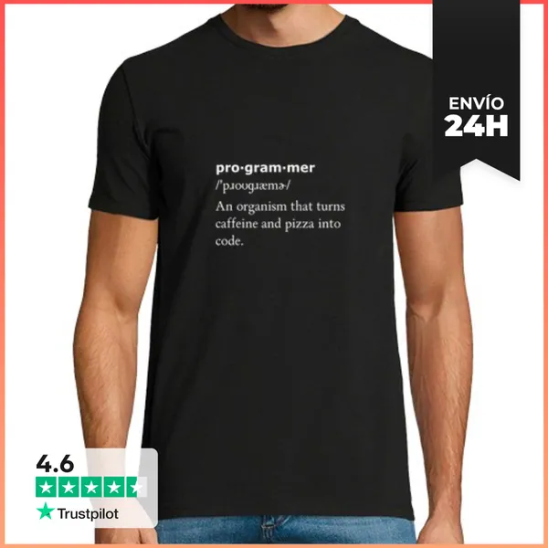 Camiseta Hombre Clásica Programmer LaTostadora