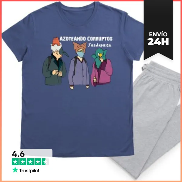 Pijama Justicieros Josdeputa LaTostadora