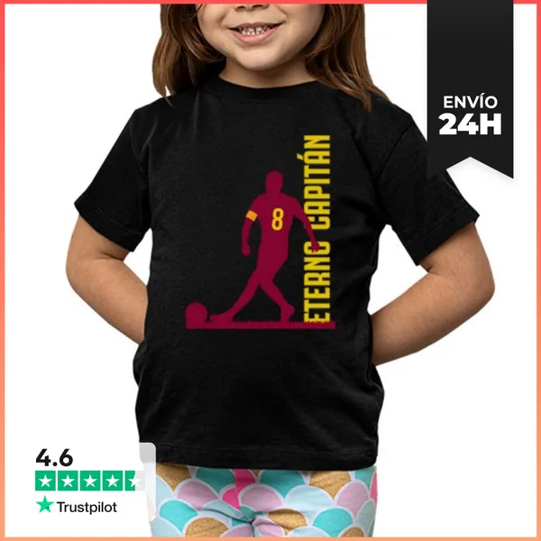 Camiseta Clásica Para Niños Iniesta Eterno Capitán - Niño