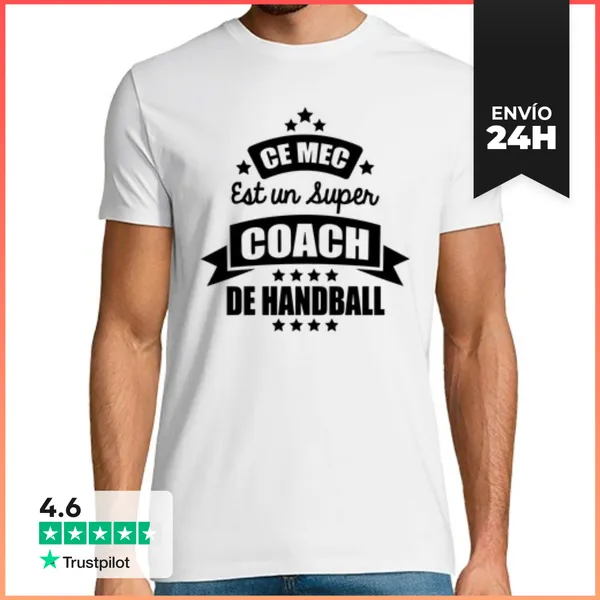 Camiseta Hombre Clásica Este Chico Es Un Gran Entrenador De Bal