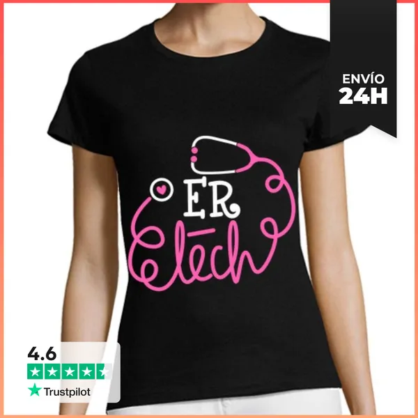 Camiseta Mujer Clásica Tecnólogos De Sala De Emergencias De