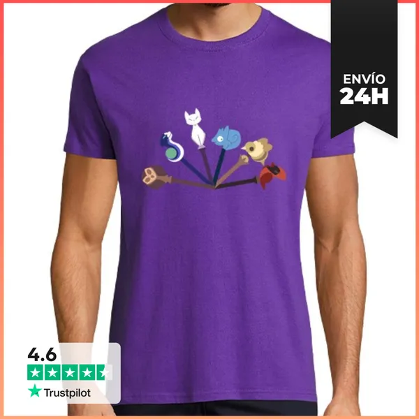Camiseta Hombre Clásica Owl House - Palisman LaTostadora