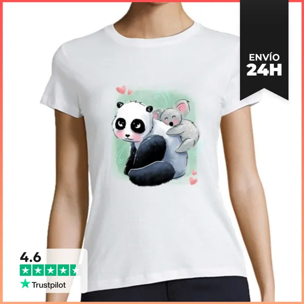 Camiseta Mujer Clásica Abracito LaTostadora